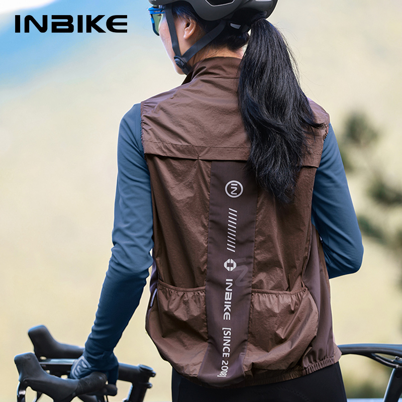 Mountain Biking Vest - INBIKE damska kamizelka rowerowa bez rękawów