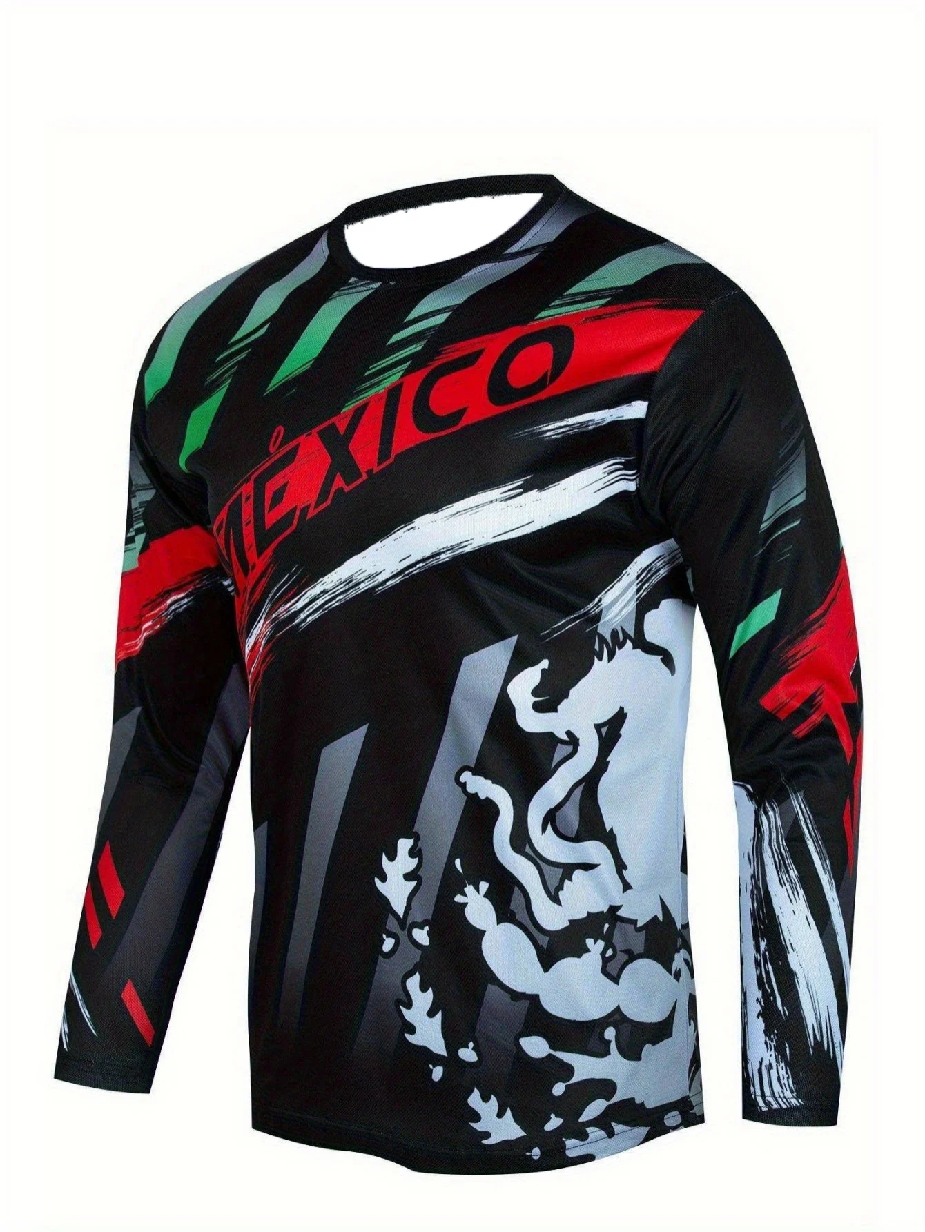 Mountain Biking Jersey - Męska oddychająca koszulka rowerowa do enduro,