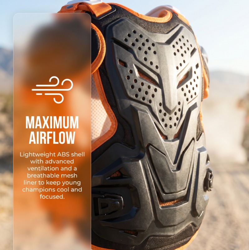 Kamizelka motocyklowa dla dzie – Mountain Biking Vest recenzja i cena