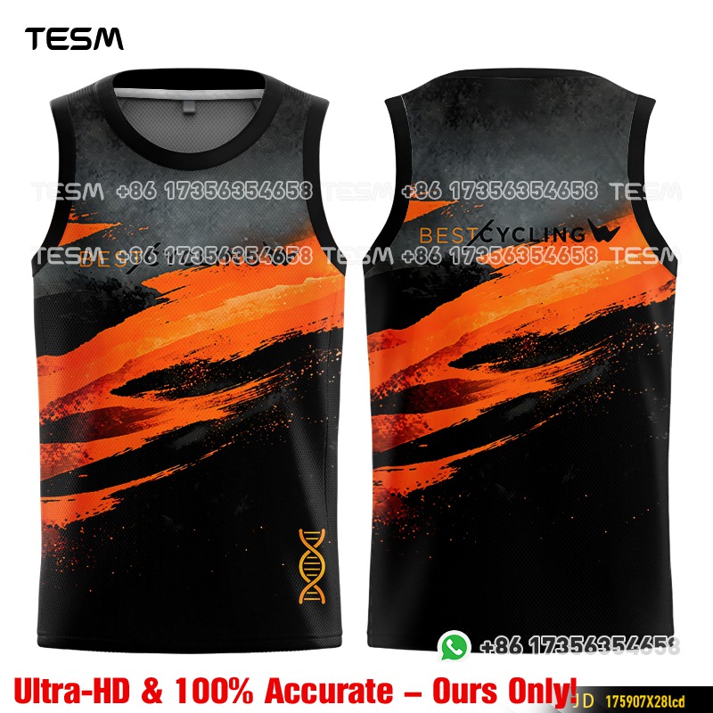 Dziecięca męska kamizelka bez  – Mountain Biking Jersey recenzja i cena