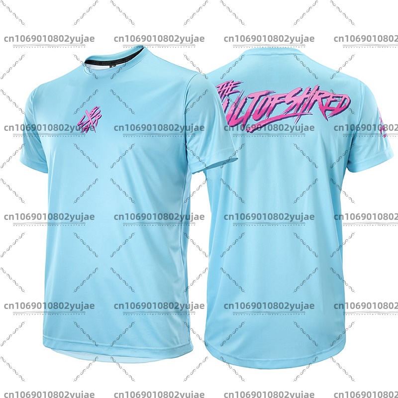 Letnia Luźna Koszulka Rowerowa – Mountain Biking Jersey recenzja i cena